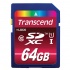 Memoria Flash Transcend TS64GSDXC10U1, 64GB SDXC UHS-I Clase 10  2
