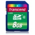 Memoria Flash Transcend, 8GB SDHC, Clase 4