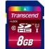 Memoria Flash Transcend, 8GB SDHC USH-I Clase 10  1