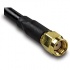 Trendnet Cable Coaxial RP-SMA Macho - RP-SMA Hembra, 2 Metros, Negro  2