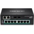 Switch Trendnet Gigabit Ethernet TI-PG102, 10 Puertos 10/100/1000Mbps, 2 Puertos SFP, 20 Gbit/s, 16.000 Entradas - No Administrable  2
