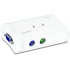 Trendnet Switch KVM K-205K, Alámbrico, 2 Puertos  2