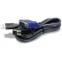 Trendnet Cable Switch KVM TK-CU06, USB 1.1 Type A - VGA/SVGA, 1.8 Metros  1