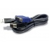 Trendnet Cable Switch KVM TK-CU06, USB 1.1 Type A - VGA/SVGA, 1.8 Metros