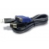 Trendnet Cable KVM TK-CU15, VGA/USB Macho - VGA Macho, 4.5 Metros, Negro  1