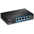 Switch Trendnet Gigabit Ethernet TPE-P521ES, 5 Puertos 10/100/1000Mbps, 10Gbit/s, 2048 Entradas - Administrable - Imagen adicional 1