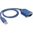 Trendnet Cable TU-S9, RS-232 Macho, USB 1.1 Macho, Azul  1