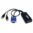 Tripp Lite Cable Switch KVM B078-101-USB2, Unidad de Interfaz para Servidor (SIU) USB NetCommander  1