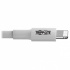 Tripp Lite Cable de Carga Certificado MFi Lightning Macho - USB A Macho 2.0, 91.4cm, Blanco, para iPhone/iPad/iPod  5