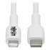 Tripp Lite by Eaton Cable de Carga Certificado MFi Lightning Macho - USB C Macho, 1 Metro, Blanco  1
