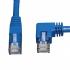 Tripp Lite Cable Patch Cat6 UTP Cat6 Moldeado en Ángulo a la Derecha RJ-45 Macho - RJ-45 Macho, 1.52 Metros, Azul  1