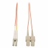 Tripp LIte Cable Fibra Óptica Dúplex LC Macho - SC Macho, 62.5/125, 10 Metros, Naranja  1