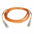 Tripp LIte Cable Fibra Óptica Duplex LC Macho - LC Macho, 62.5/125, 7 Metros, Naranja  1