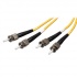 Tripp Lite by Eaton Cable Fibra Óptica OFNR Monomodo 2x ST Macho - 2x ST Macho, 5 Metros, Amarillo  1