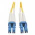 Tripp Lite Cable Fibra Óptica OFNR 2x LC Macho - 2x LC Macho, 5 Metros, Amarillo  1