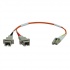 Tripp Lite by Eaton Cable Fibra Óptica 2x LC Macho - 2x SC Hembra, 30cm, Naranja  1