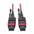 Tripp Lite Cable Fibra Óptica MPO/MTP Hembra - MPO/MTP Hembra, 2 Metros, Magenta  1