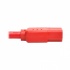 Tripp Lite by Eaton Cable de Poder C14 Macho - C13 Hembra, 1.8 Metros, Rojo  2