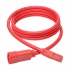 Tripp Lite by Eaton Cable de Poder C14 Macho - C13 Hembra, 1.8 Metros, Rojo  4