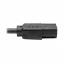 Tripp Lite by Eaton Cable de Poder NEMA 5-15P - IEC-320-C13, 30.48cm, Negro  4
