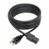 Tripp Lite by Eaton Cable de Poder NEMA 5-15P - IEC-320-C13, 3 Metros, Negro  3
