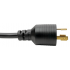 Tripp Lite Cable de Poder para PUD/UPS C19 Coupler Macho - NEMA L6-20P Hembra, 3.05 Metros, Negro  2