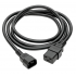 Tripp Lite Cable de Poder C19 Coupler - C14 Coupler, 3.05 Metros, Negro  2