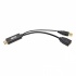 Tripp Lite Adaptador HDMI Macho - DisplayPort/USB A Hembra, 15cm, Negro  3