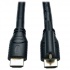 Tripp Lite by Eaton Cable HDMI de Alta Velocidad con Ethernet y Conector de Bloqueo, 4.57 Metros, Negro  1