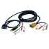 Tripp Lite by Eaton Kit de Cables VGA/USB/Audio, 3 Metros, para Multiplexor KVM  1