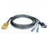 Tripp Lite Kit Cable para Multiplexor KVM PS/2 (3 en 1), 3.05 Metros  1