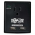 Tripp Lite by Eaton Supresor de Picos Protect It!, 1 Contacto, 2x USB 1080 Joules, Negro  4
