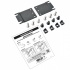 Tripp Lite Kit Adaptador para Instalar Equipos de Rack 19"/23", Negro  2
