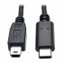 Tripp Lite by Eaton Cable Mini-USB B Macho - USB-C Macho, 1.8 Metros, Negro  1