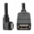 Tripp Lite Cable Micro USB B Macho - USB A Hembra, 15cm, Negro  1