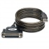 Tripp Lite Cable USB A Macho - DB25 Hembra, 1.83 Metros, Negro  2