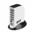Tripp Lite Hub USB 2.0 de Alta Velocidad, 7 Puertos, 480 Mbit/s, Negro/Blanco  1