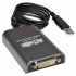 Tripp Lite by Eaton Adaptador USB 2.0 - DVI-I/VGA, Negro  1