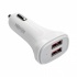 Tripp Lite by Eaton Cargador para Auto, 2x USB 2.0, 5V, Blanco  1