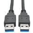 Tripp Lite by Eaton Cable USB A Macho - USB A Macho, 90cm, Negro  1