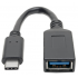 Tripp Lite by Eaton Cable USB C Macho - USB A Hembra, 15.2cm, Negro  1