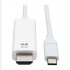 Tripp Lite Cable USB C Macho - HDMI Macho, 4K 60Hz, 2.7 Metros, Blanco  1