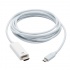 Tripp Lite Cable USB C Macho - HDMI Macho, 4K 60Hz, 2.7 Metros, Blanco  2