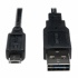 Tripp Lite Cable USB Macho - Micro-USB-B Macho, 30cm, Negro  1