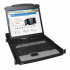 Tripp Lite by Eaton Consola KVM IP NetDirector para Rack 1U, 8 Puertos, LCD 19''  1