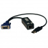 Tripp Lite by Eaton Cable KVM RJ45 Macho - HD15/USB A Hembra, Negro - 8 Piezas  1