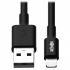 Tripp Lite by Eaton Cable Lightning Macho - USB Macho, 1.8 Metros, Negro  1