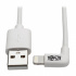 Tripp Lite by Eaton Cable M100-006-LRA-WH Lightning Macho - USB Macho, 1.8 Metros, Negro