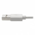 Tripp Lite by Eaton Cable M100-006-LRA-WH Lightning Macho - USB Macho, 1.8 Metros, Negro - Imagen adicional 6