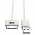 Tripp Lite by Eaton Cable USB Macho - Apple 30-pin Macho, 1 Metro, Blanco  1